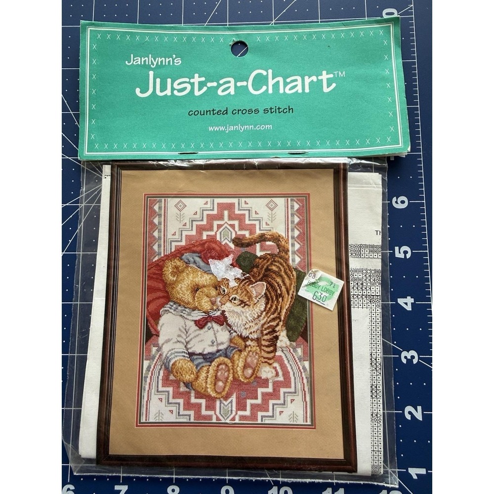 American Indian Tabby Janlynn Just-a-Chart™‎ Cross Stitch Pattern 08-150